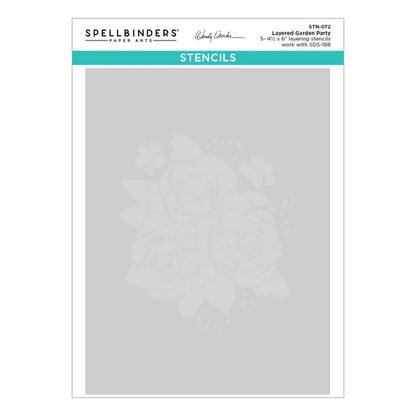 Garden Party SDS & Stencil Bundle from the  From the Garden Collection by Wendy Vecchi