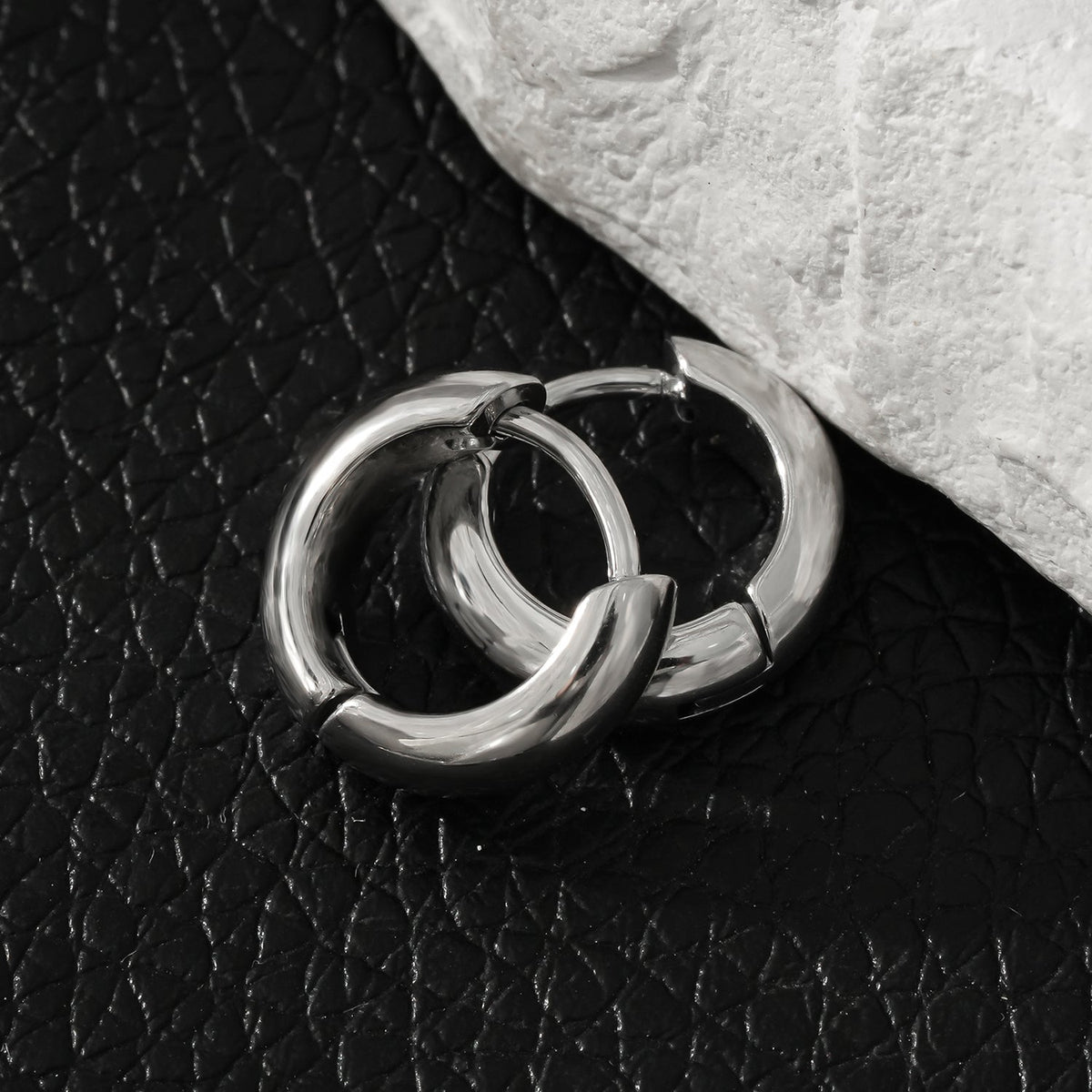 BOCHUM: Barely There, But Beautifully Noticeable Tiny Hoops in Silver