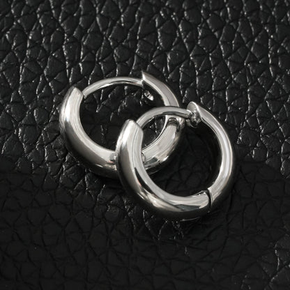 BOCHUM: Barely There, But Beautifully Noticeable Tiny Hoops in Silver