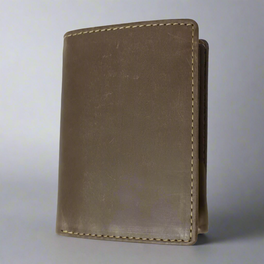 Portefeuille triptyque en cuir avec porte-cartes escamotable BOL pour homme