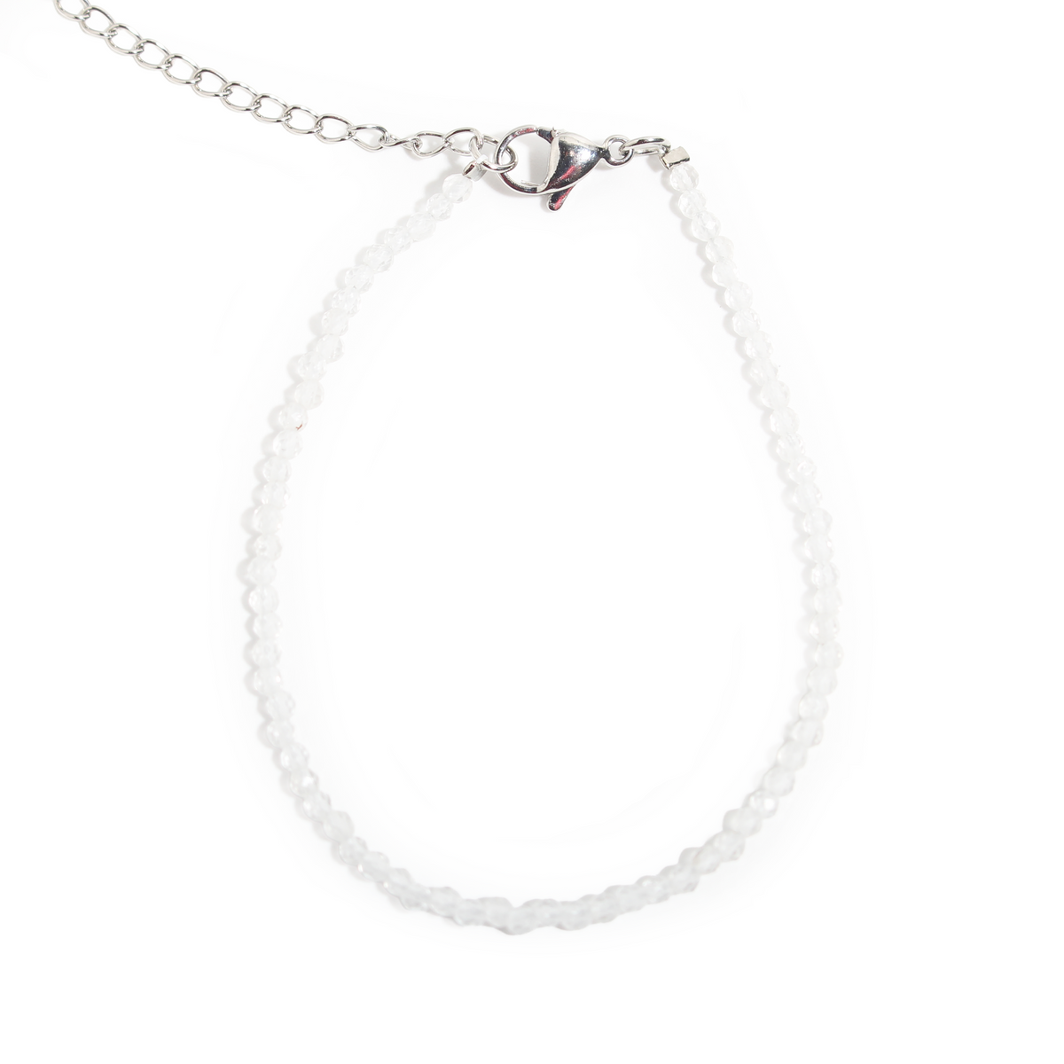 Clear Quartz Bracelet - 2-3mm