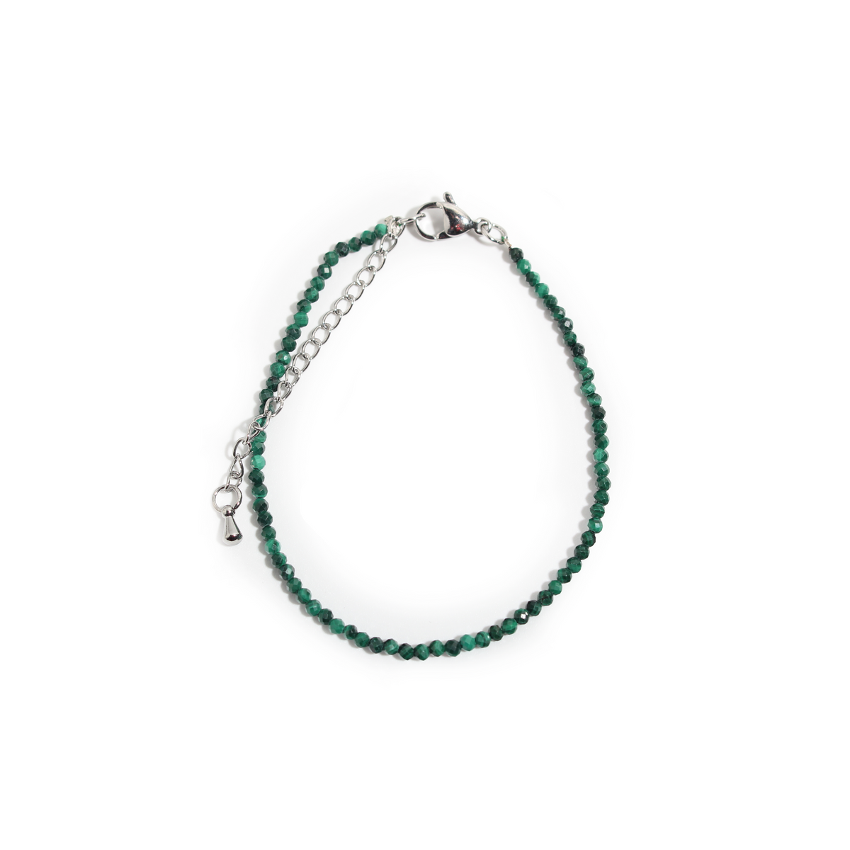 Malachite Bracelet - 2-3mm
