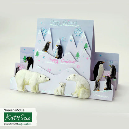 Penguins, Polar Bears and Icicles Silicone Mould Bundle