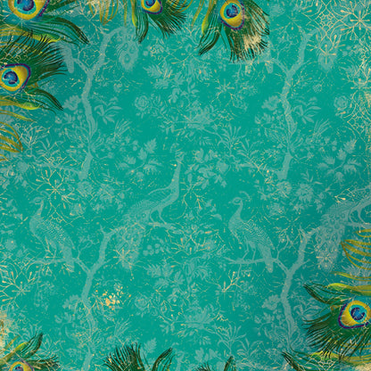 Graceful Plumes Paper Pad 6”x6”