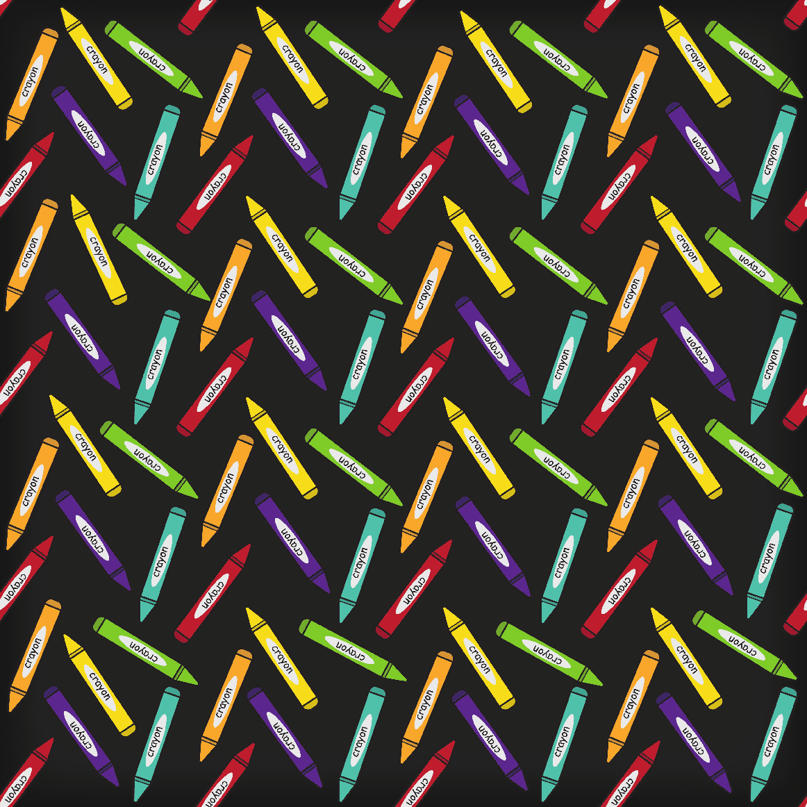 Vinyle thermocollant à motifs – Rentrée scolaire - Motifs Crayons de couleur