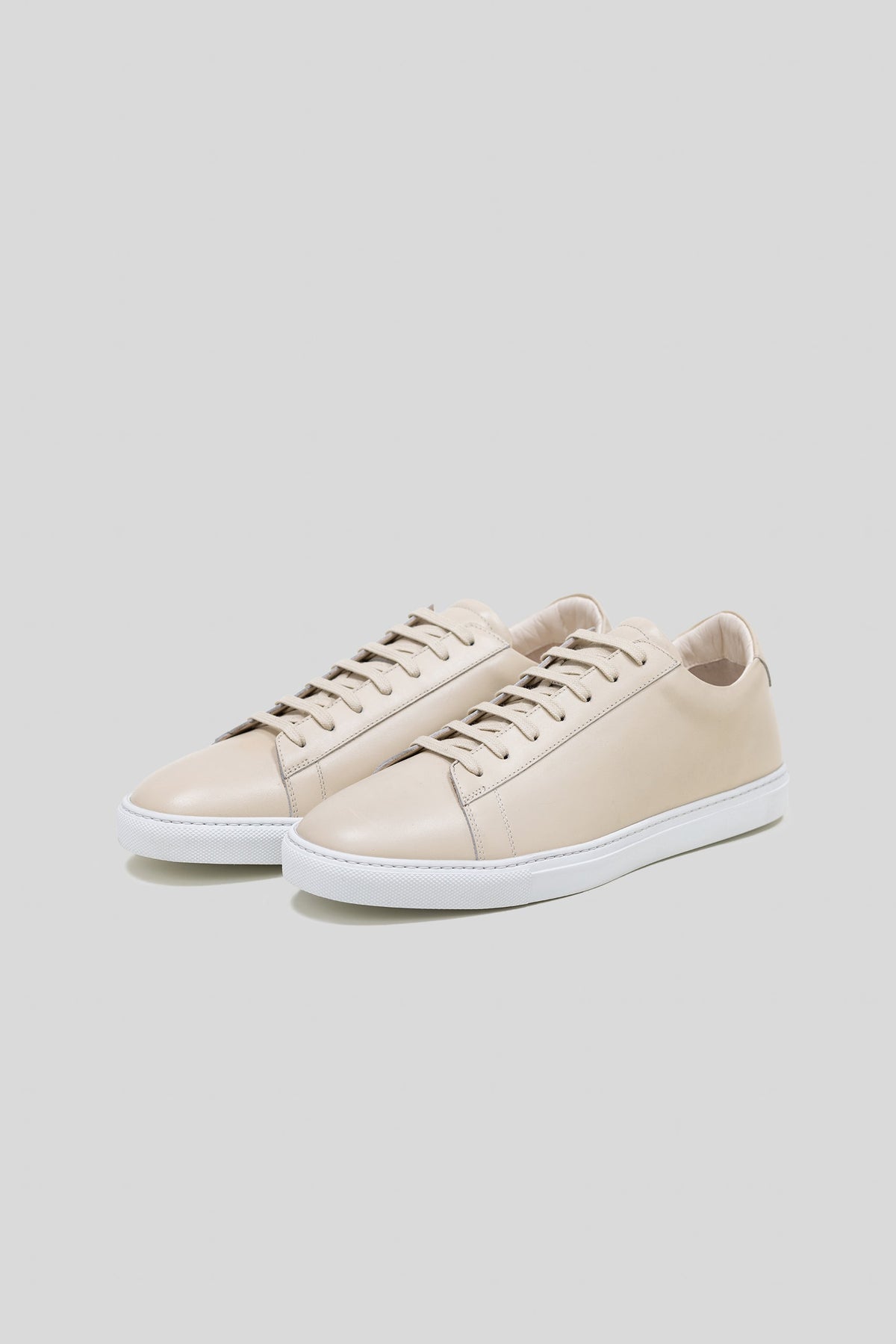 Beige Calfskin Città Sneaker
