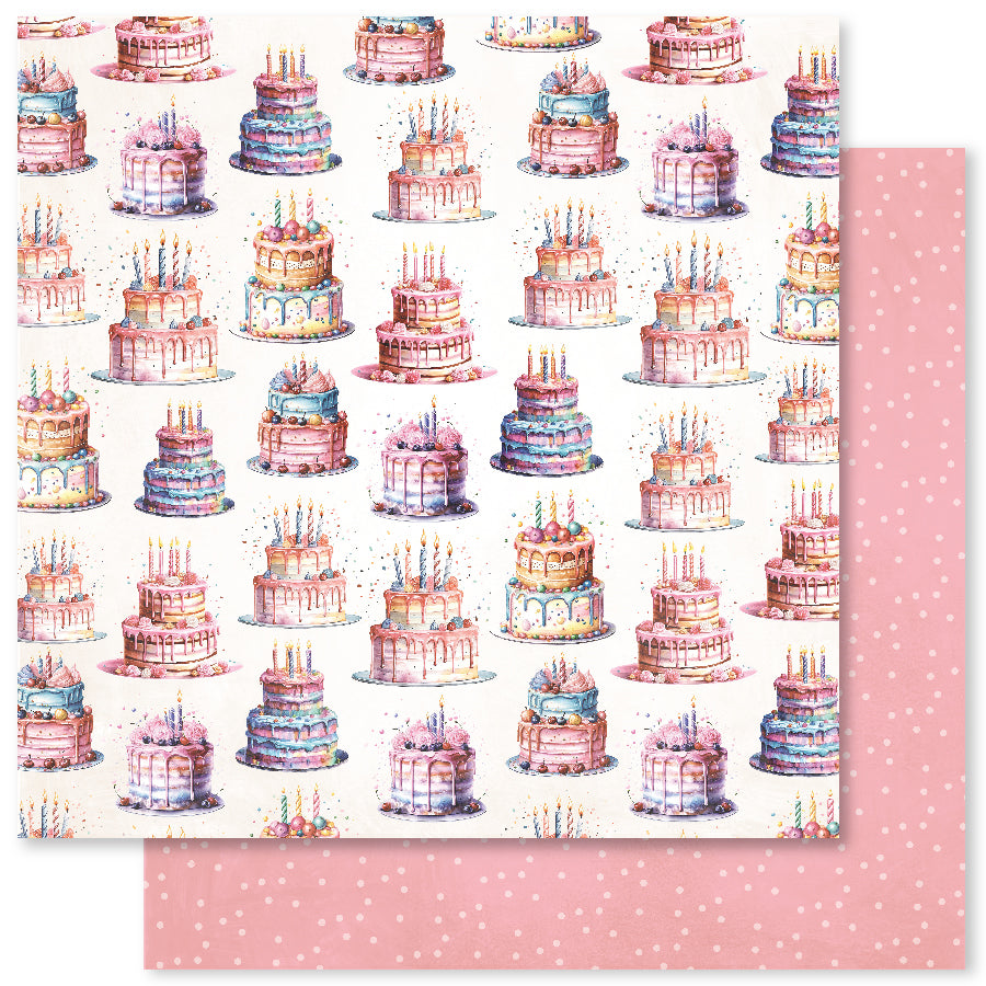 Collection de papiers 6x6 « L'essentiel pour un anniversaire amusant » 33303
