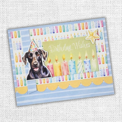 Collection de papiers 6x6 « L'essentiel pour un anniversaire amusant » 33303