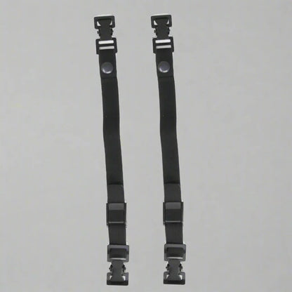 Black Snap Motorcycle Riding Pant Tie Down