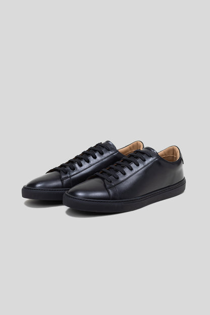 Black Calfskin Città Sneaker