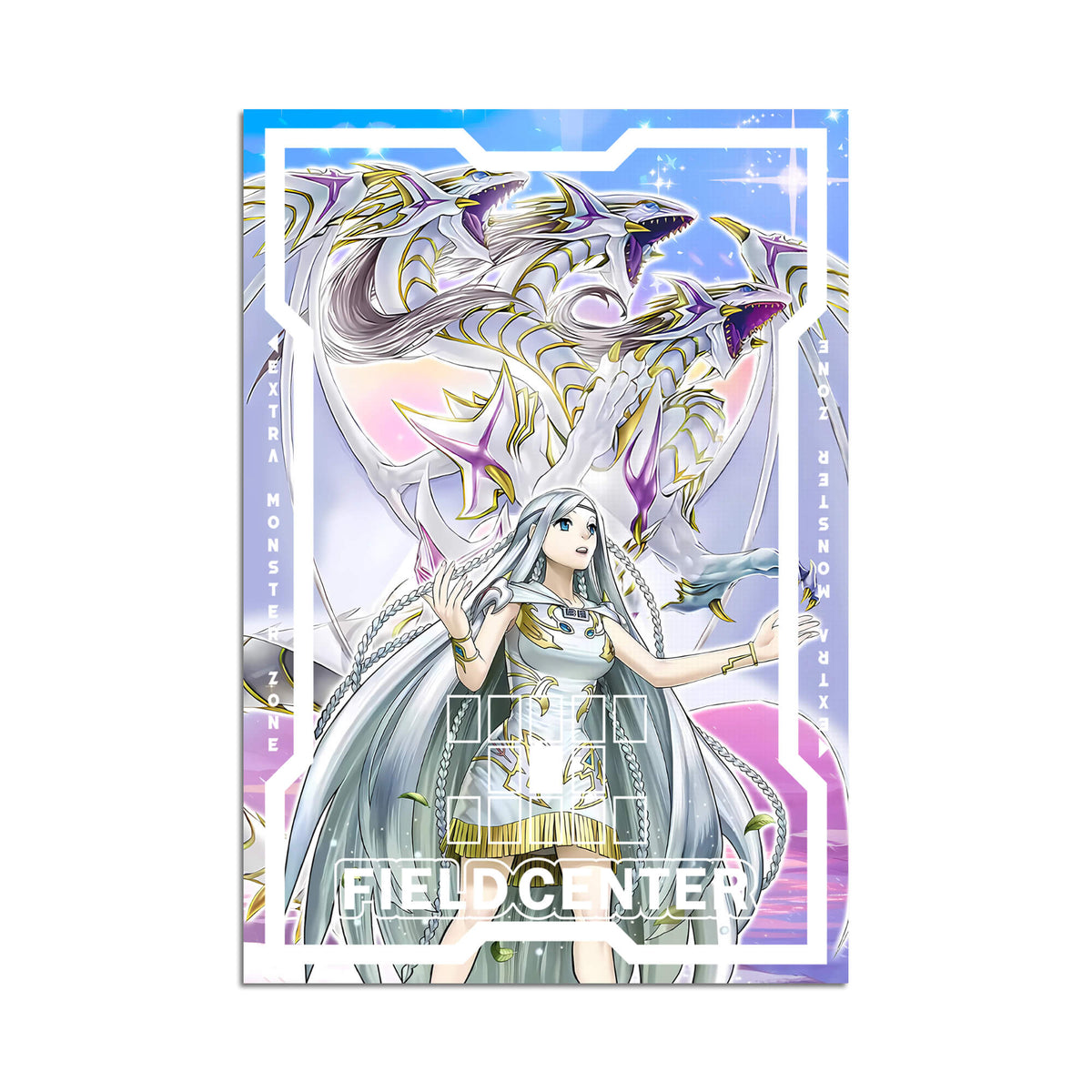 Blue-Eyes Ultimate Spirit Dragon Metal Field Center