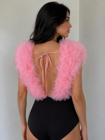 Fluffy Bodysuit