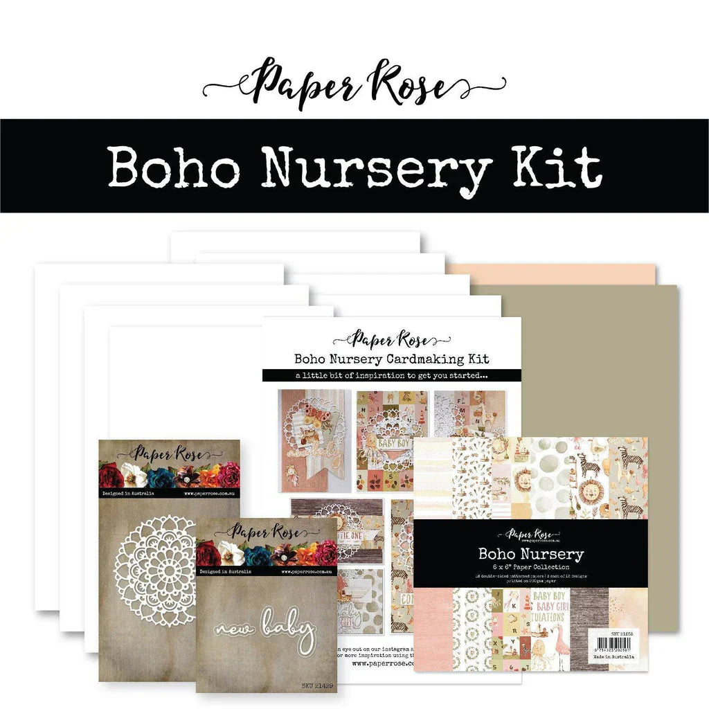 Boho Nursery Cardmaking Kit 22378