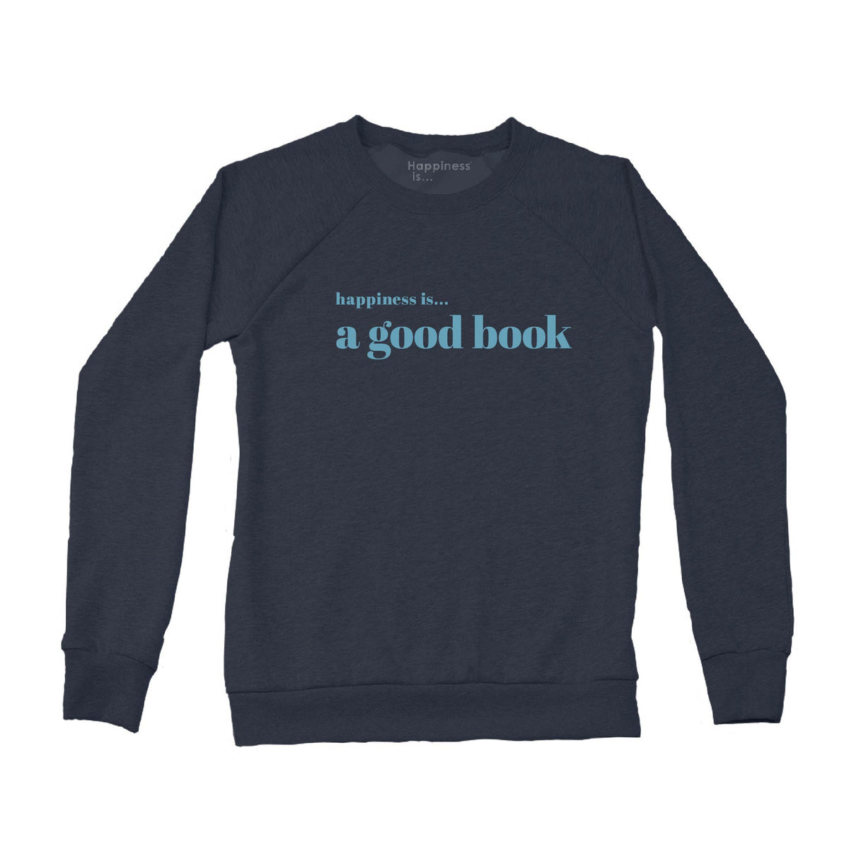 Women's Good Book Crew Sweatshirt, True Navy