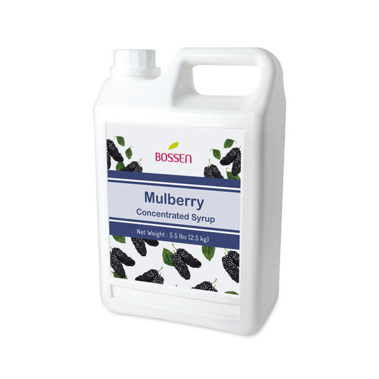 Mulberry (Blackberry)| Multi-Use Premium Fruit Syrups | Bubble Tea Syrup | Fruit Puree | Fruit Smoothie | Fruit Slush Mix | Ships Free Within Canada on Orders Above CAD $199