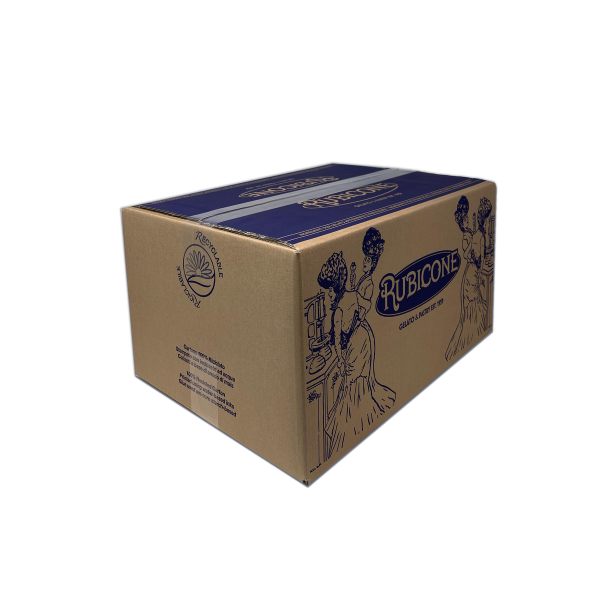 White Chocolate Supreme Paste - Gelato Pastes - 3 KG Bucket - Rubicone Canada - Ships Free Within Canada on Orders Above CAD $199