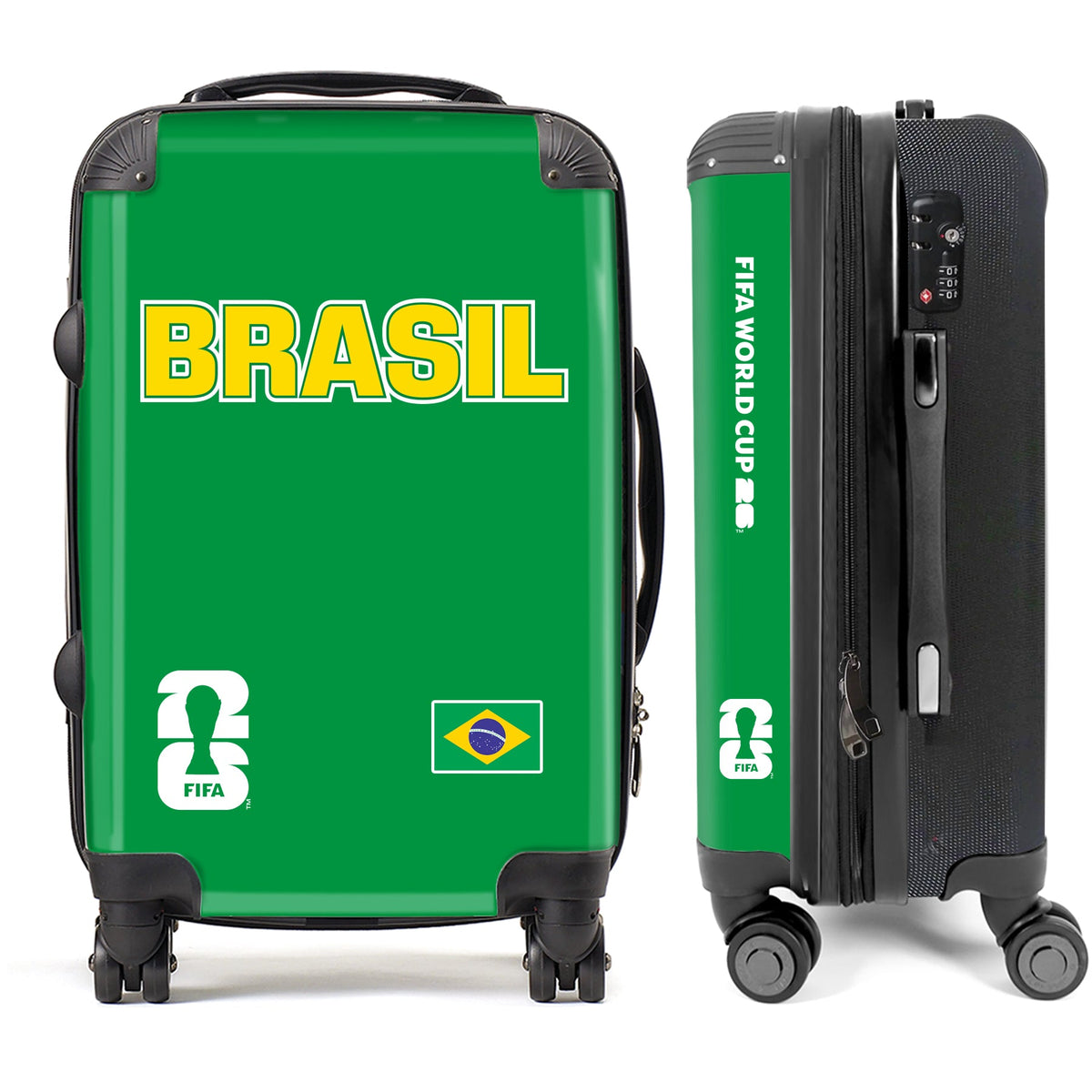 Brasil FIFA World Cup 2026 Brasil Wordmark Edition (Green & Yellow)