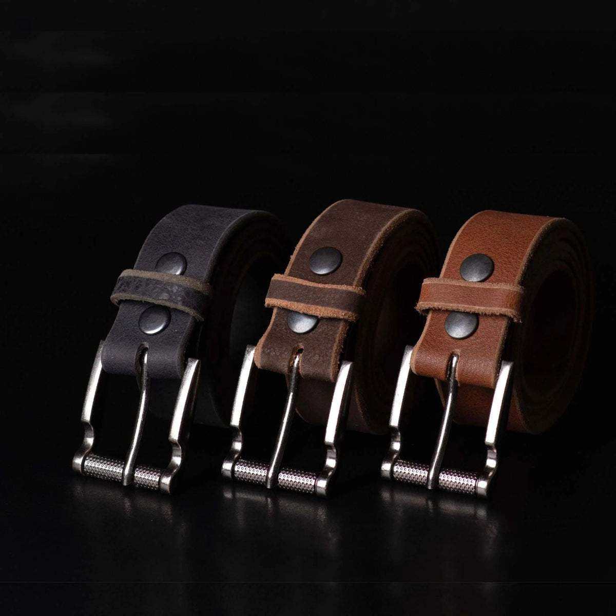 The Pinnacle Belt - Brown 100 % Premium Leather Belt