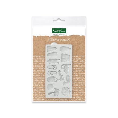 Miniature Beach Set Silicone Mould