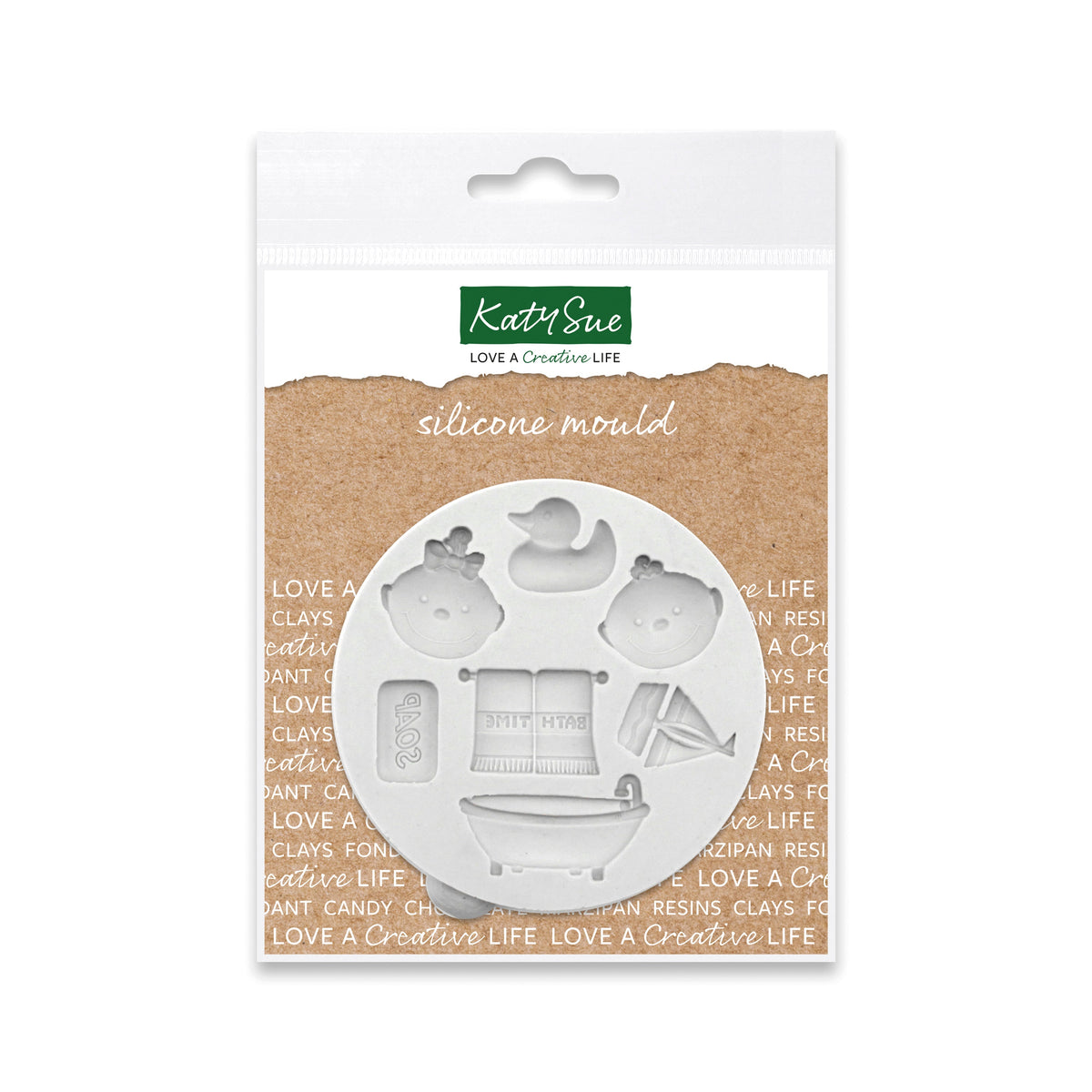 Miniature Bathtime Silicone Mould
