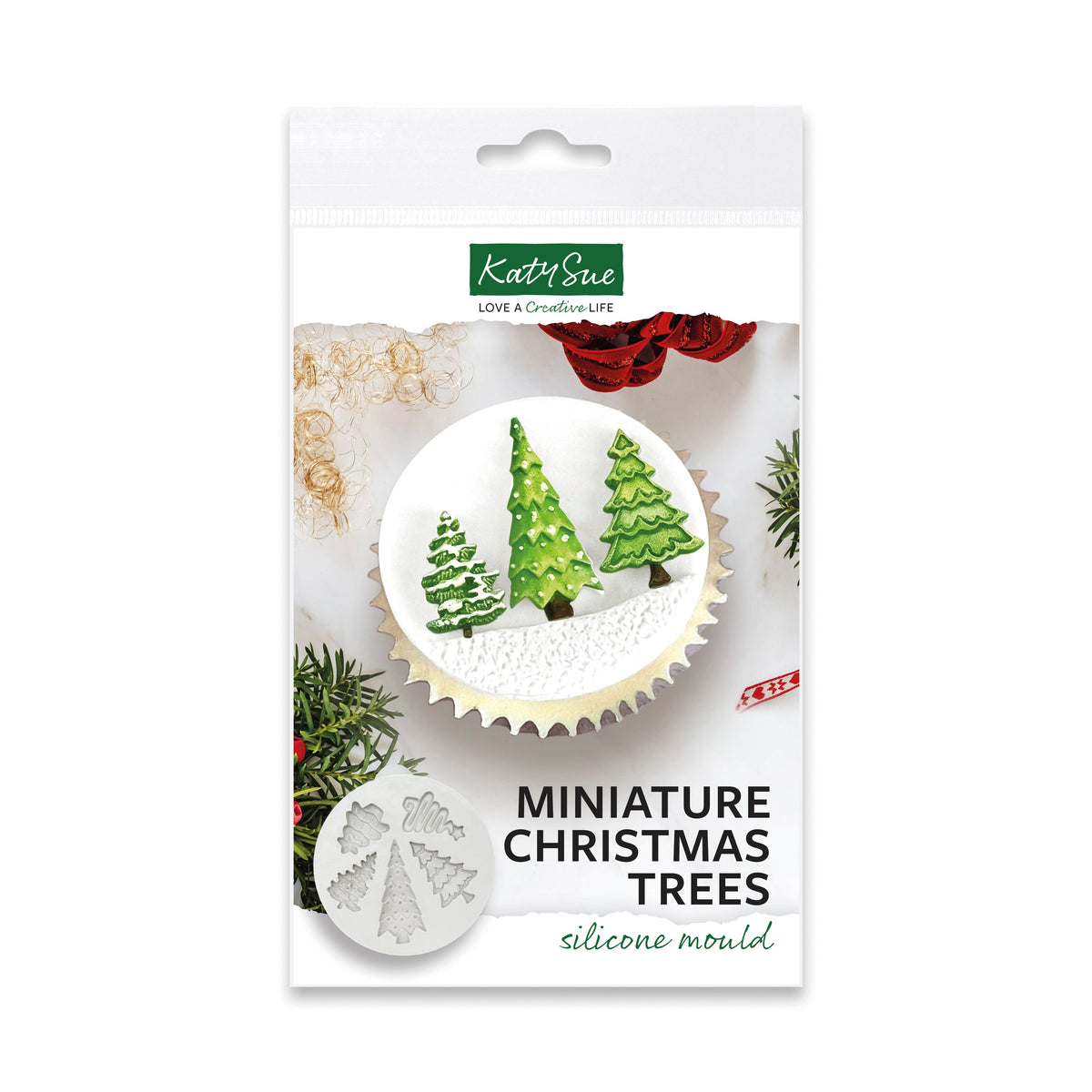 Miniature Christmas Trees Silicone Mould