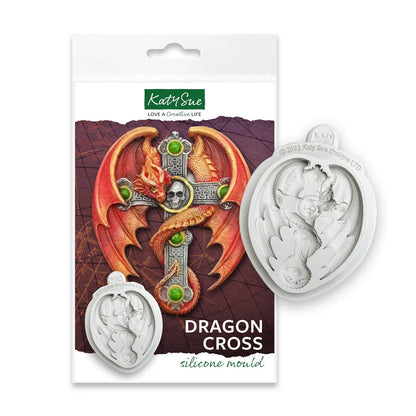 Dragon Cross Silicone Mould