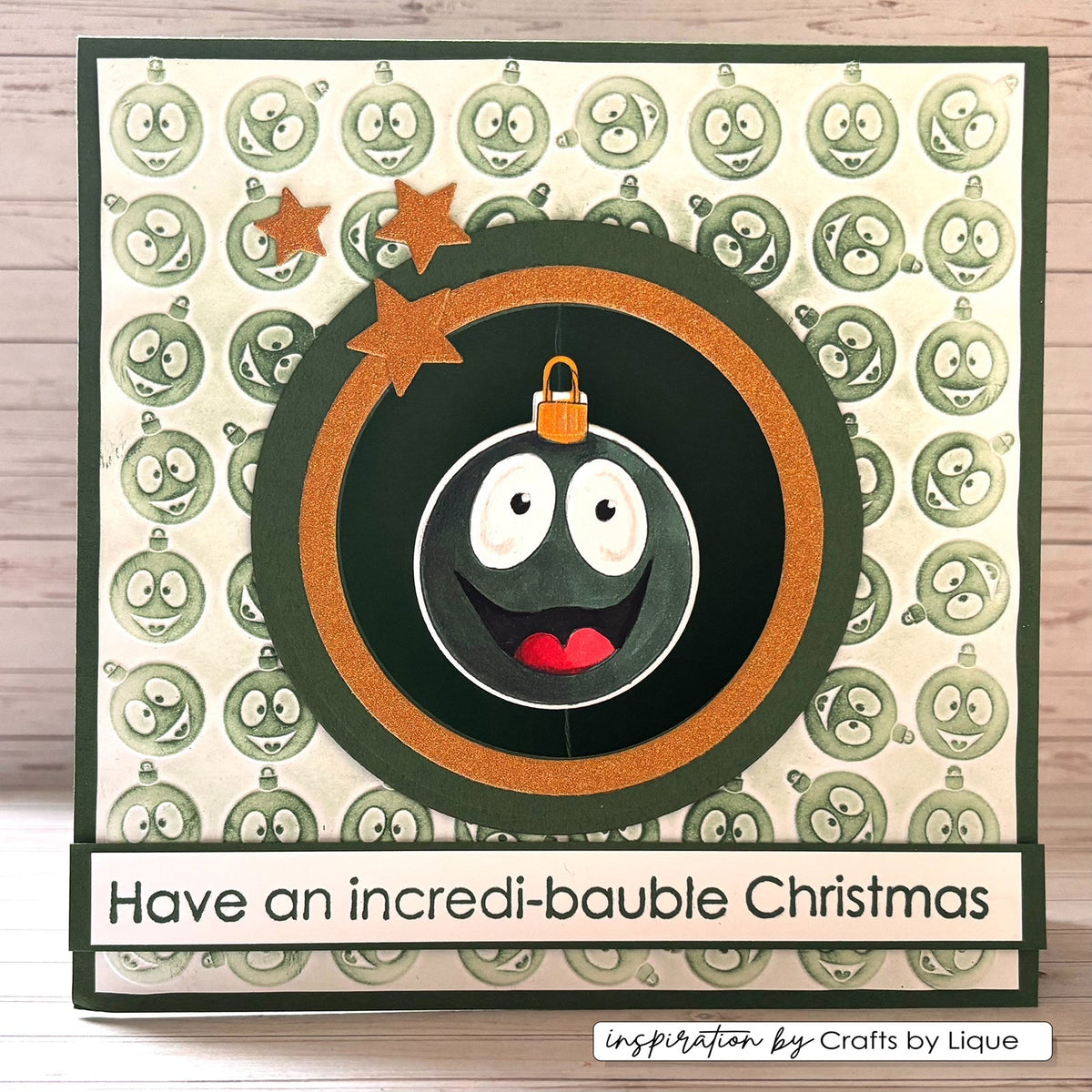 Vaessen Creative • Clear Stamps Christmas Baubles 2 12pcs