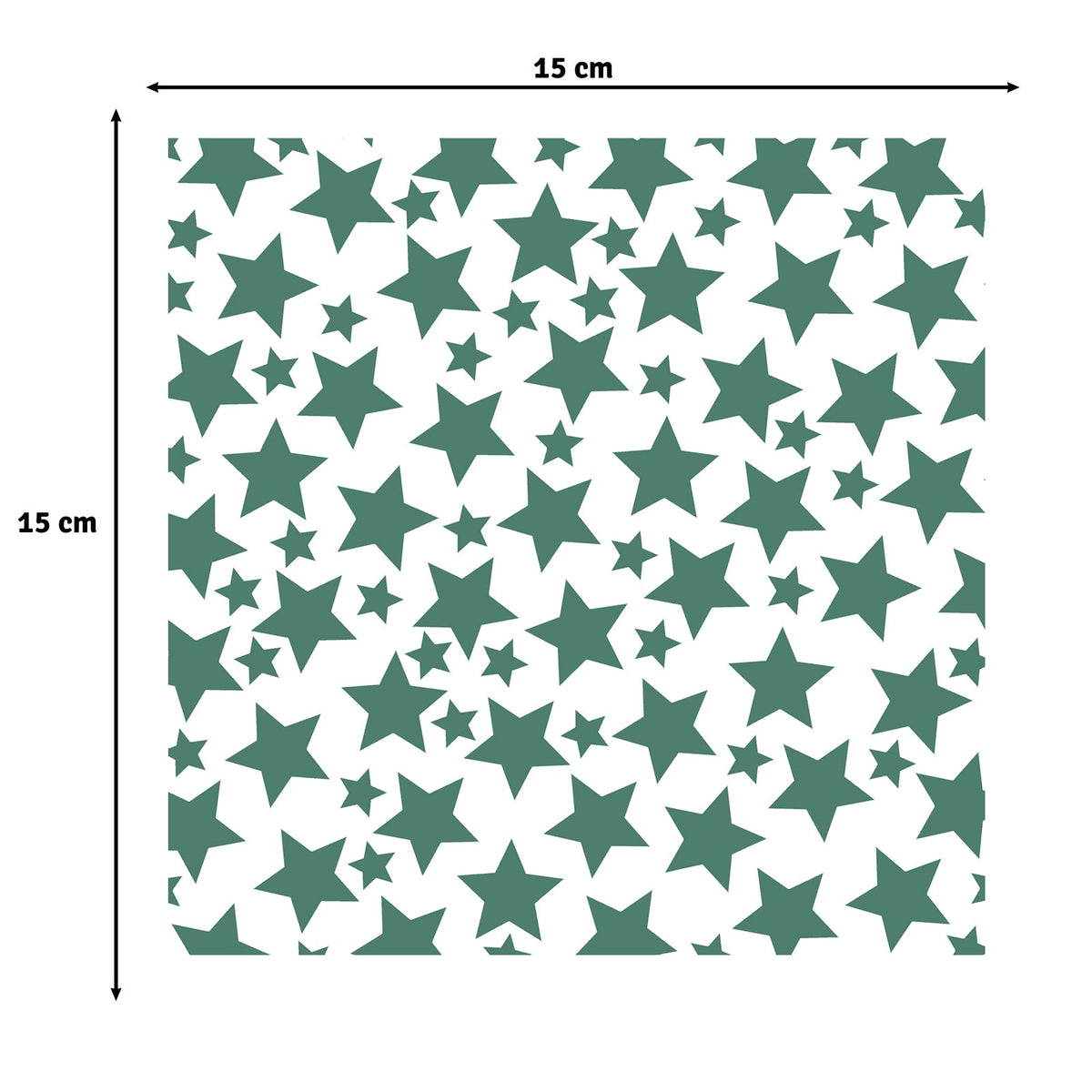 Vaessen Creative • Stencil Stars 5.9x5.9in