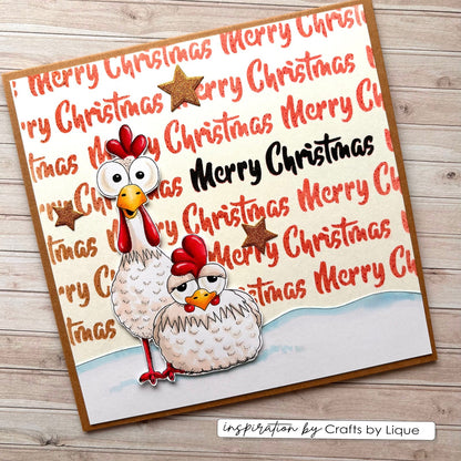 Vaessen Creative • Stencil Merry Christmas 5.9x5.9in
