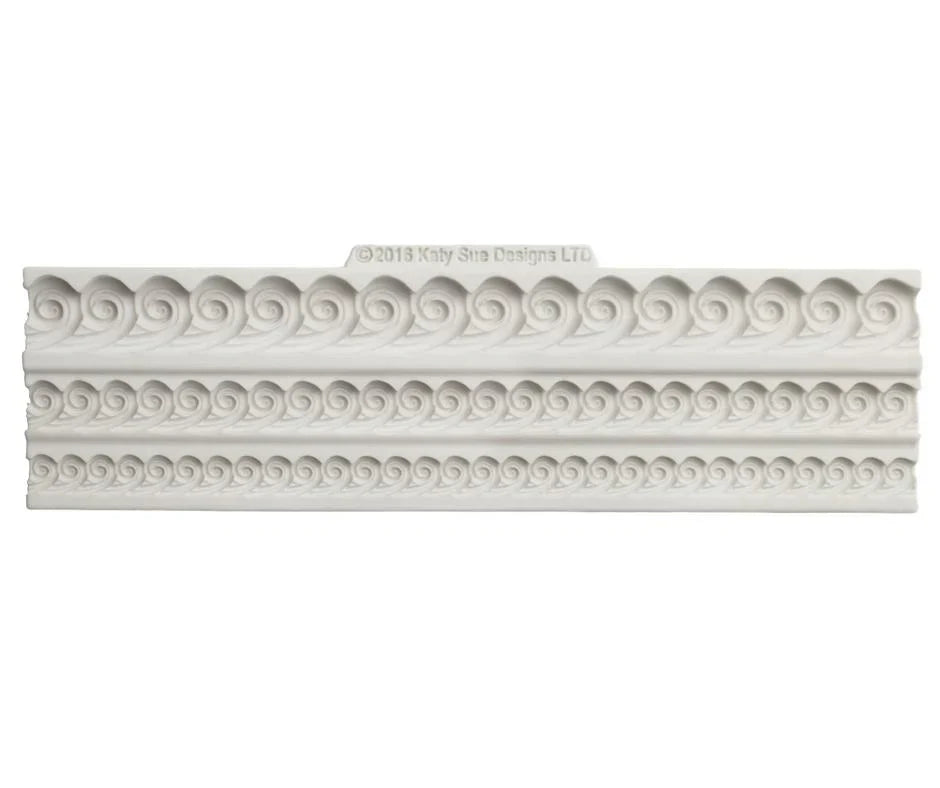 Sea Swirl Borders Silicone Mould