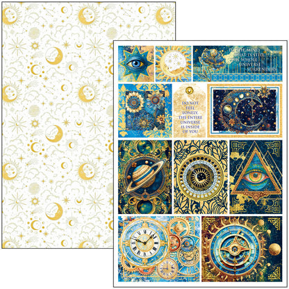 Celestial Creative Pad A4 9/Pkg