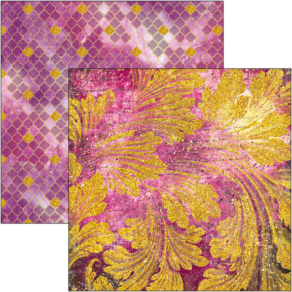 Bloc de papier Éthéré 8"x8" 12/Paquet