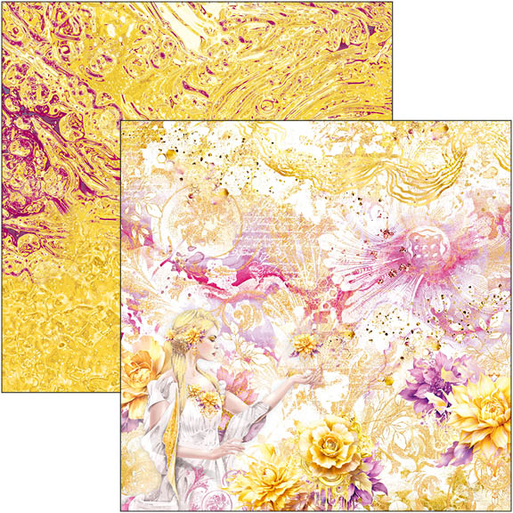 Bloc de papier Éthéré 8"x8" 12/Paquet