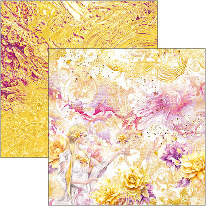 Bloc de papier Éthéré 8"x8" 12/Paquet