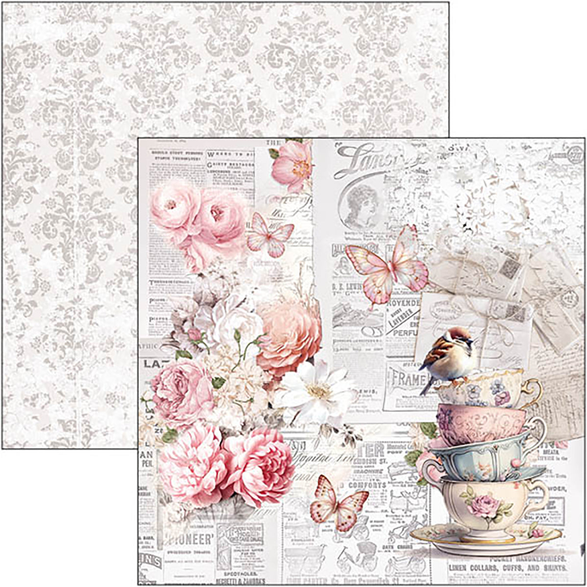 Bloc "Moments intemporels" 20,3 x 20,3 cm 12 feuilles/paquet