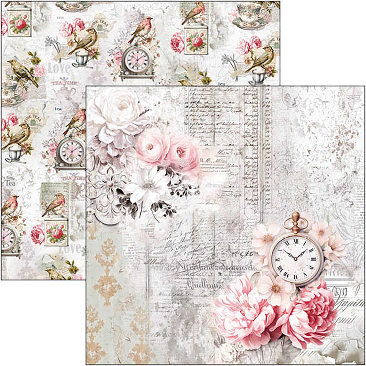 Bloc "Moments intemporels" 20,3 x 20,3 cm 12 feuilles/paquet