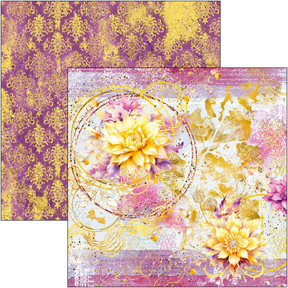 Bloc de papier Ethereal 30,5 x 30,5 cm 12 feuilles/paquet