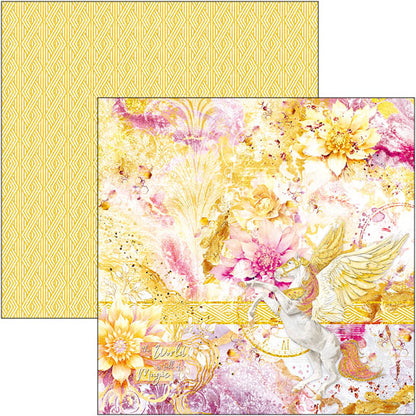 Bloc de papier Ethereal 30,5 x 30,5 cm 12 feuilles/paquet