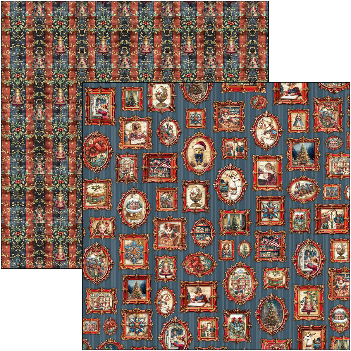 Bloc de papier Boutique de jouets 30,5 x 30,5 cm 12 feuilles/paquet