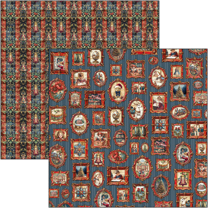 Bloc de papier Boutique de jouets 30,5 x 30,5 cm 12 feuilles/paquet