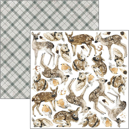 Bloc Cozy Moments 15,2x15,2 cm 24 feuilles/paquet