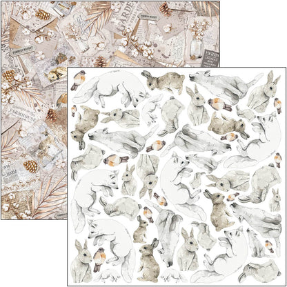 Bloc Cozy Moments 15,2x15,2 cm 24 feuilles/paquet