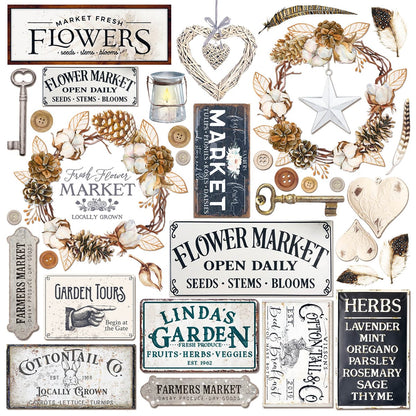 Bloc Cozy Moments 15,2x15,2 cm 24 feuilles/paquet