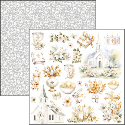 Blessing Day Fussy Cut Pad 6"x6" 24/Pkg