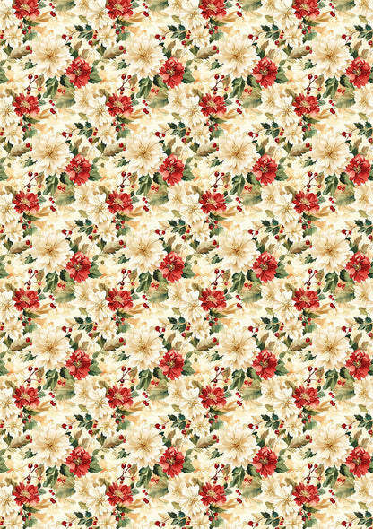 Rice Paper A5 Mixed 8/Pkg Christmas Vibes