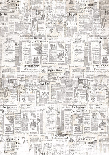 Rice Paper A5 MIXED 8/Pkg Secret Garden