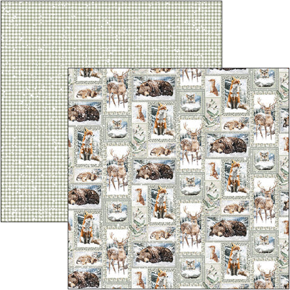 Forest Tales Patterns Pad 12"x12" 8/Pkg
