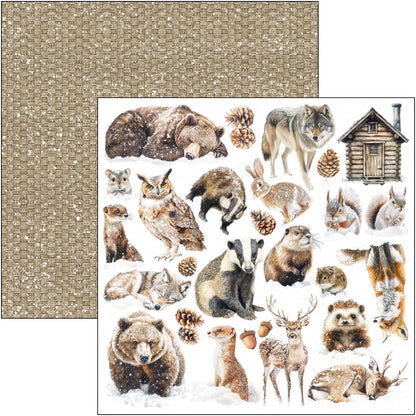 Forest Tales Patterns Pad 12"x12" 8/Pkg