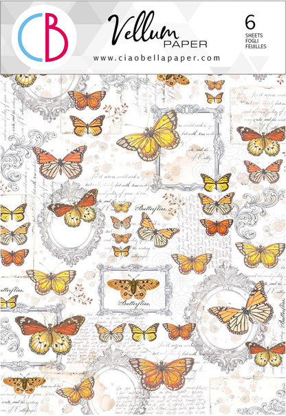 Ciao Bella Vellum Enchanted Land Blocs de Papier A4 6/Paquet