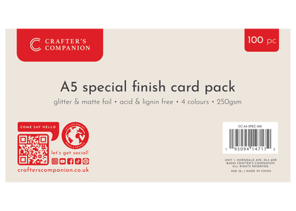 Crafter’s Companion A5 Special Finished Card – 100pk